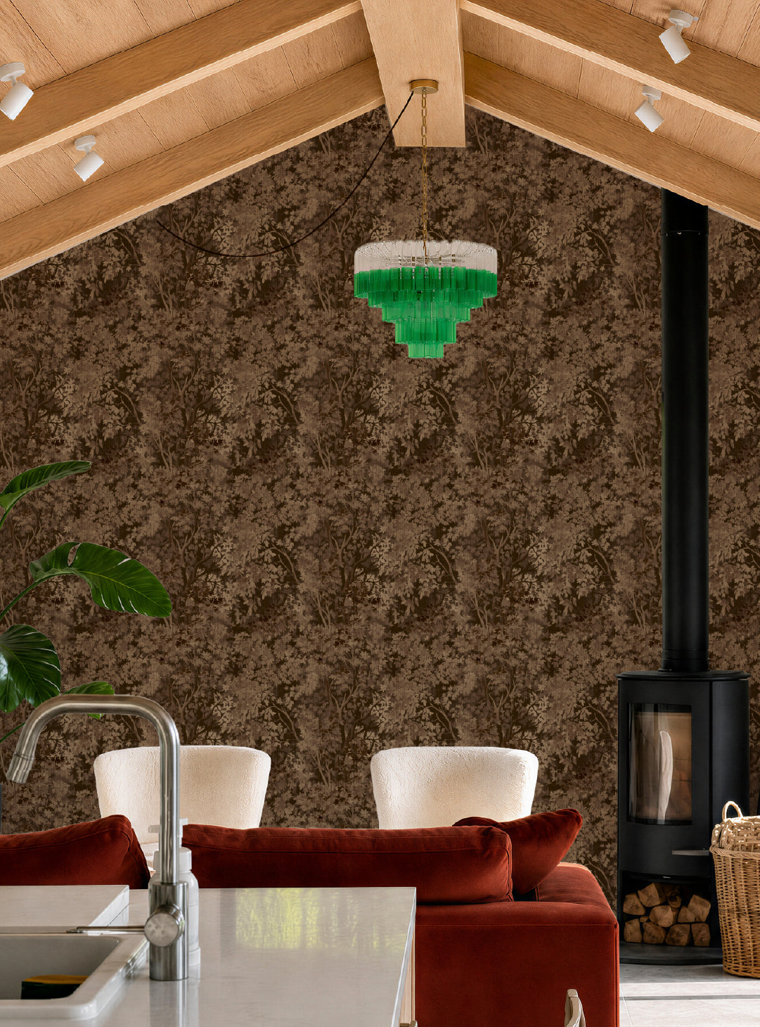 Wild Verdue Autumn Rust Wallpaper