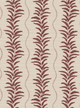 Fern Wave Burgundy & Beige Wallpaper