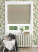 Wallington Floral Moss/Raspberry Fabric - Esselle Home