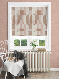 Atton Blush / Natural Fabric