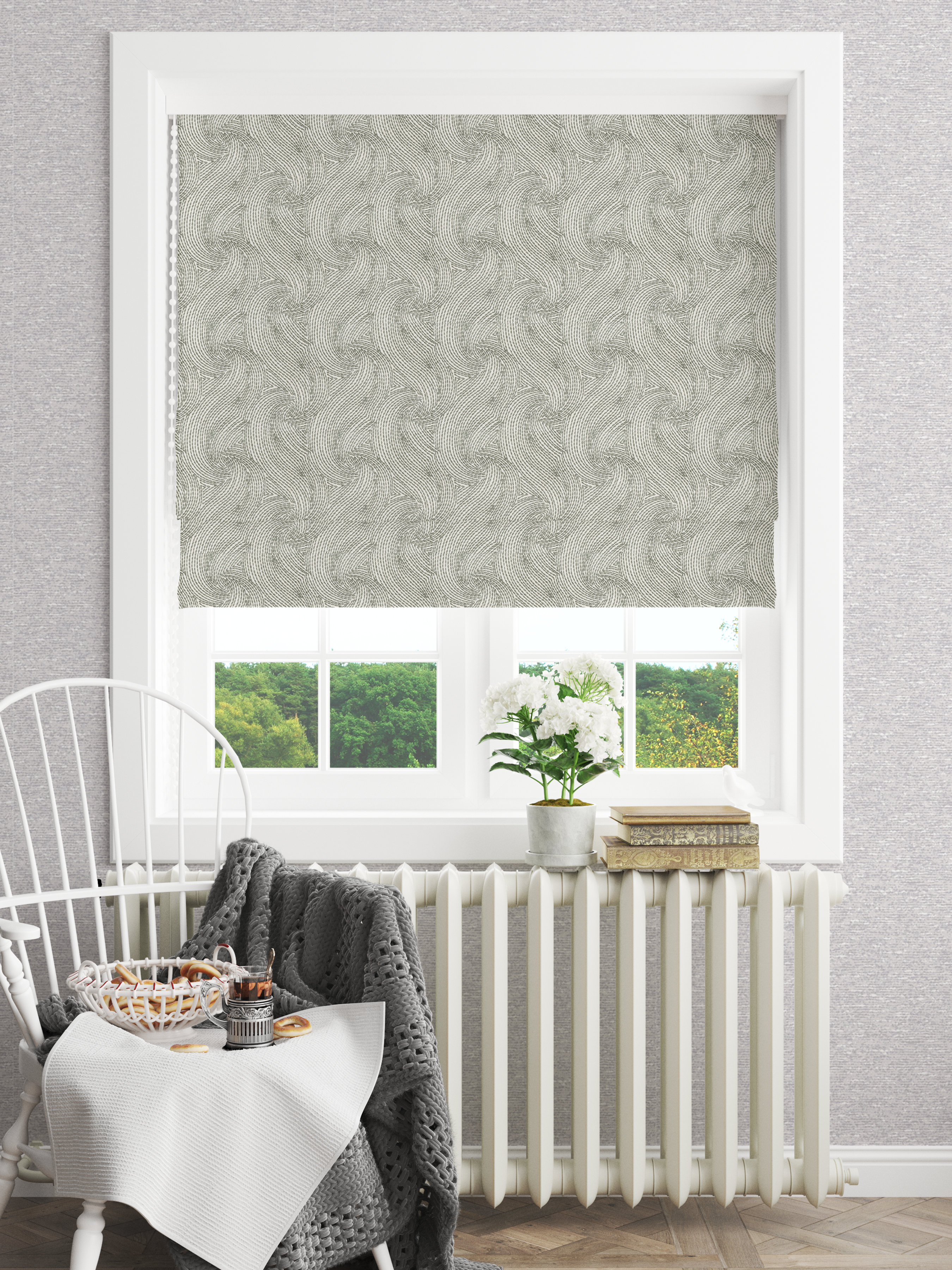 Hardel Grey Fabric