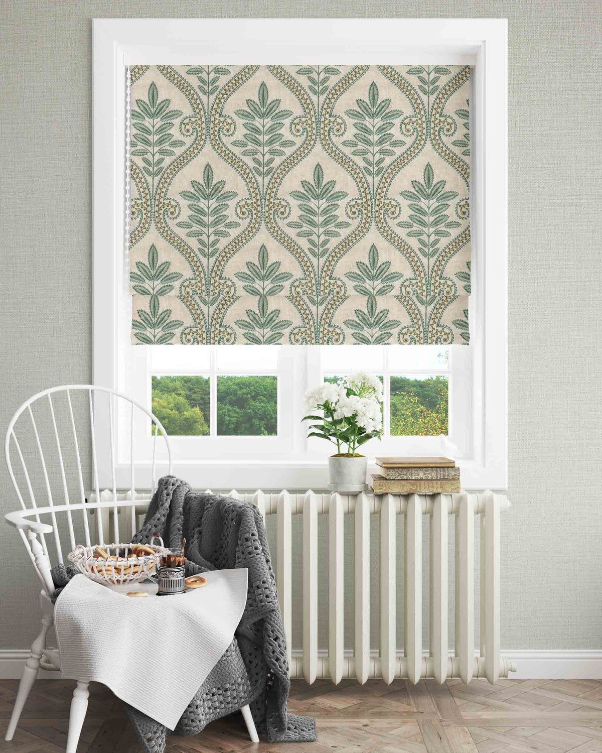 Monsoon Soft Green Blind - Esselle Home