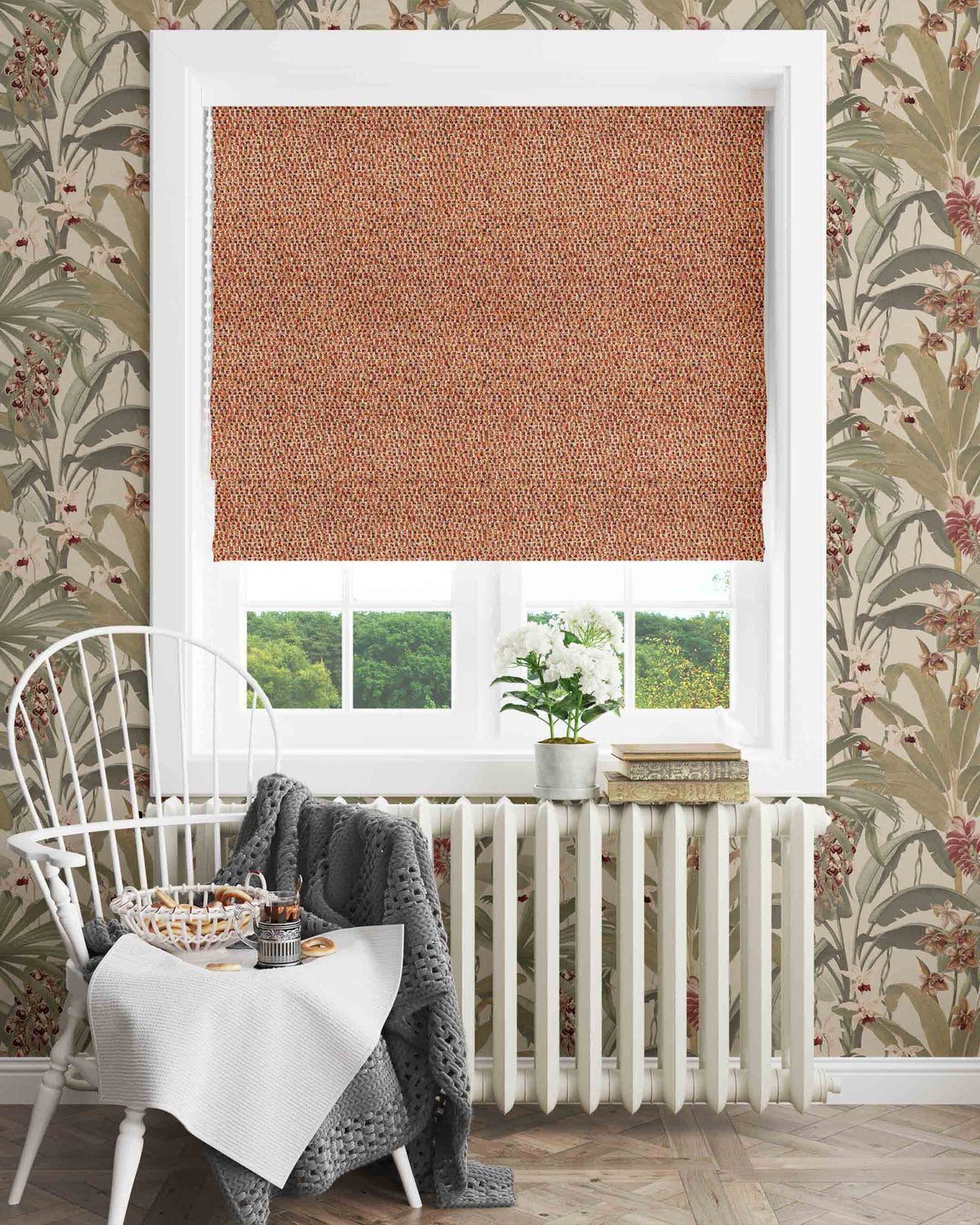 Banyan Spiced Terracotta Blind - Esselle Home
