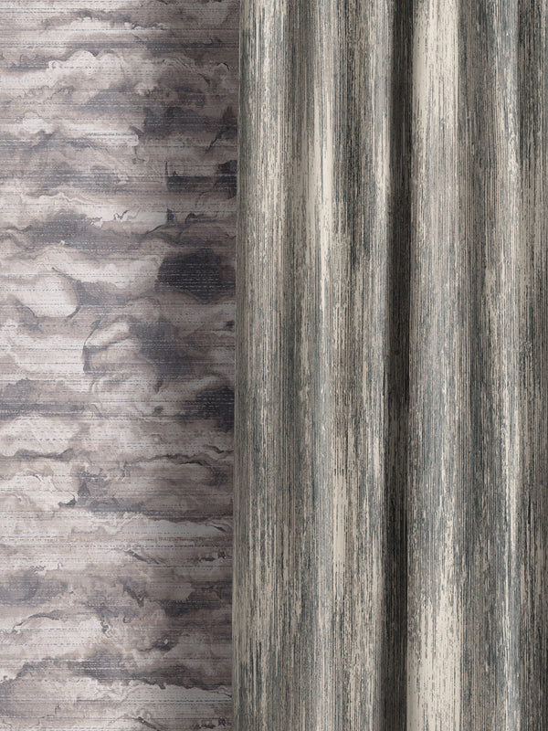 Huttoll Charcoal Fabric