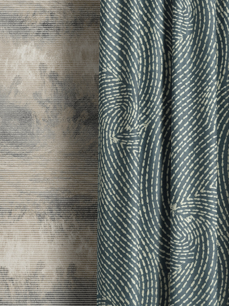 Hardel Blue Fabric