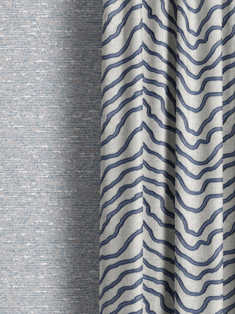 Sidford Blue Fabric