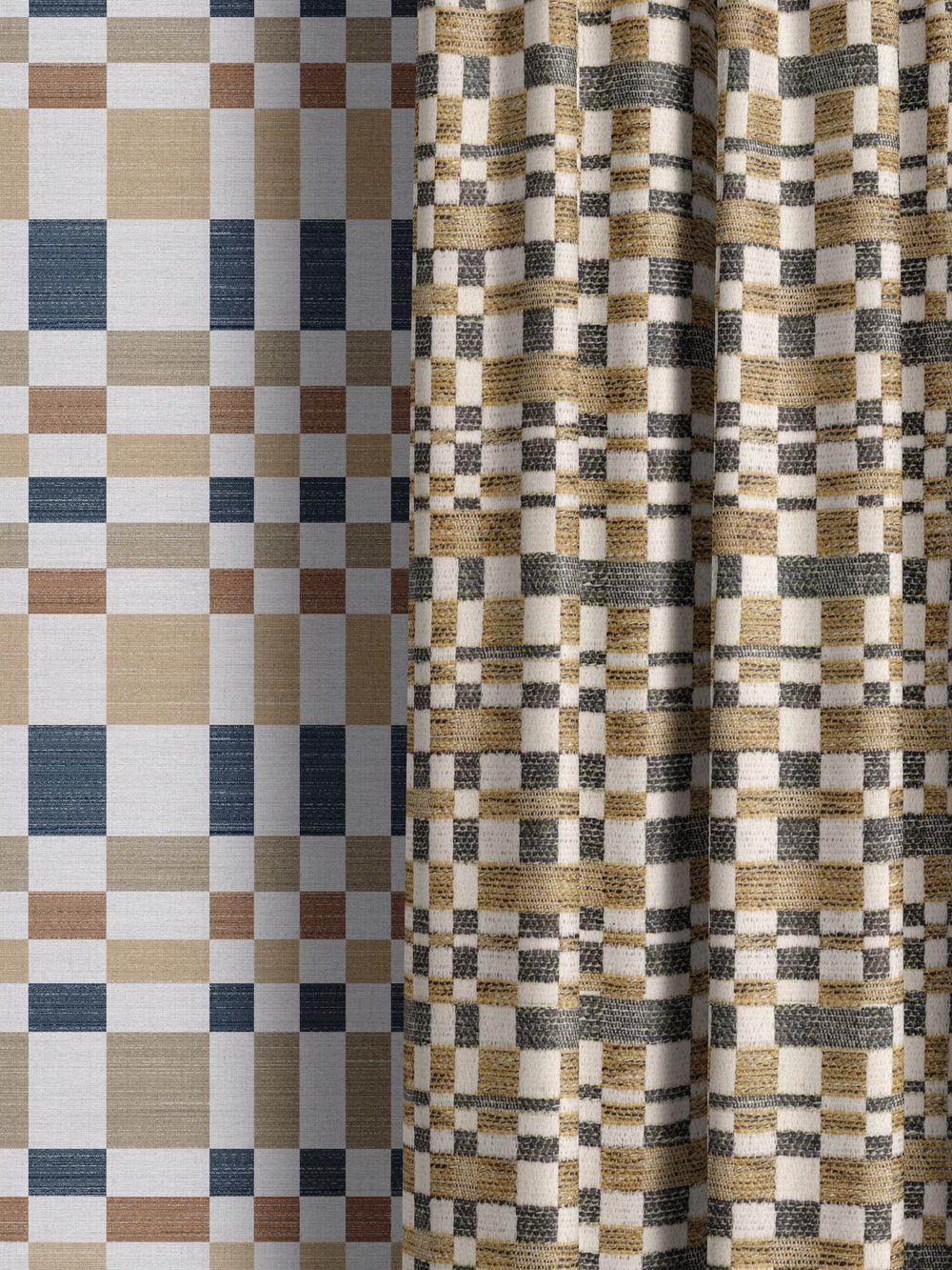 Whittle Ochre Fabric