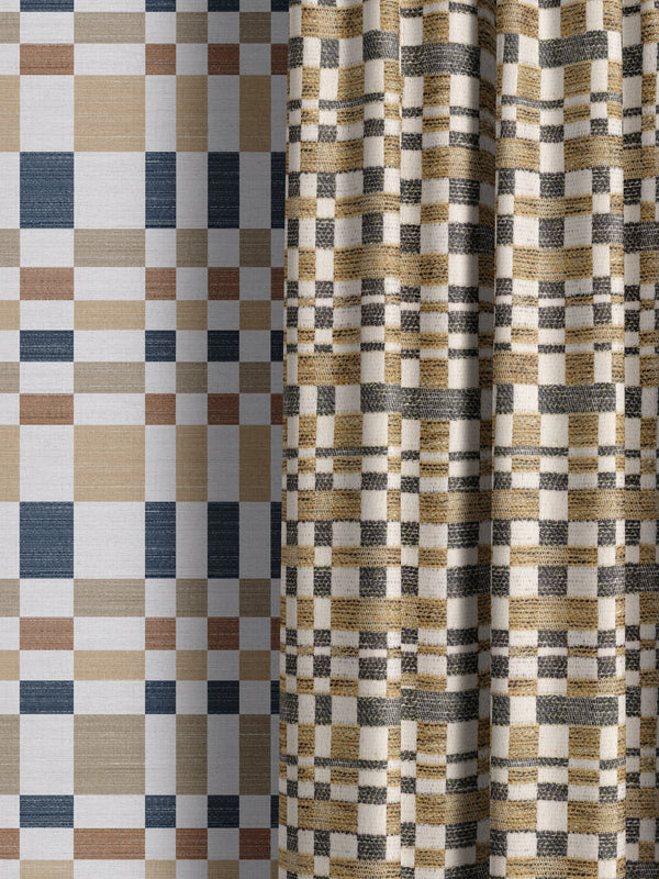 Whittle Ochre Fabric