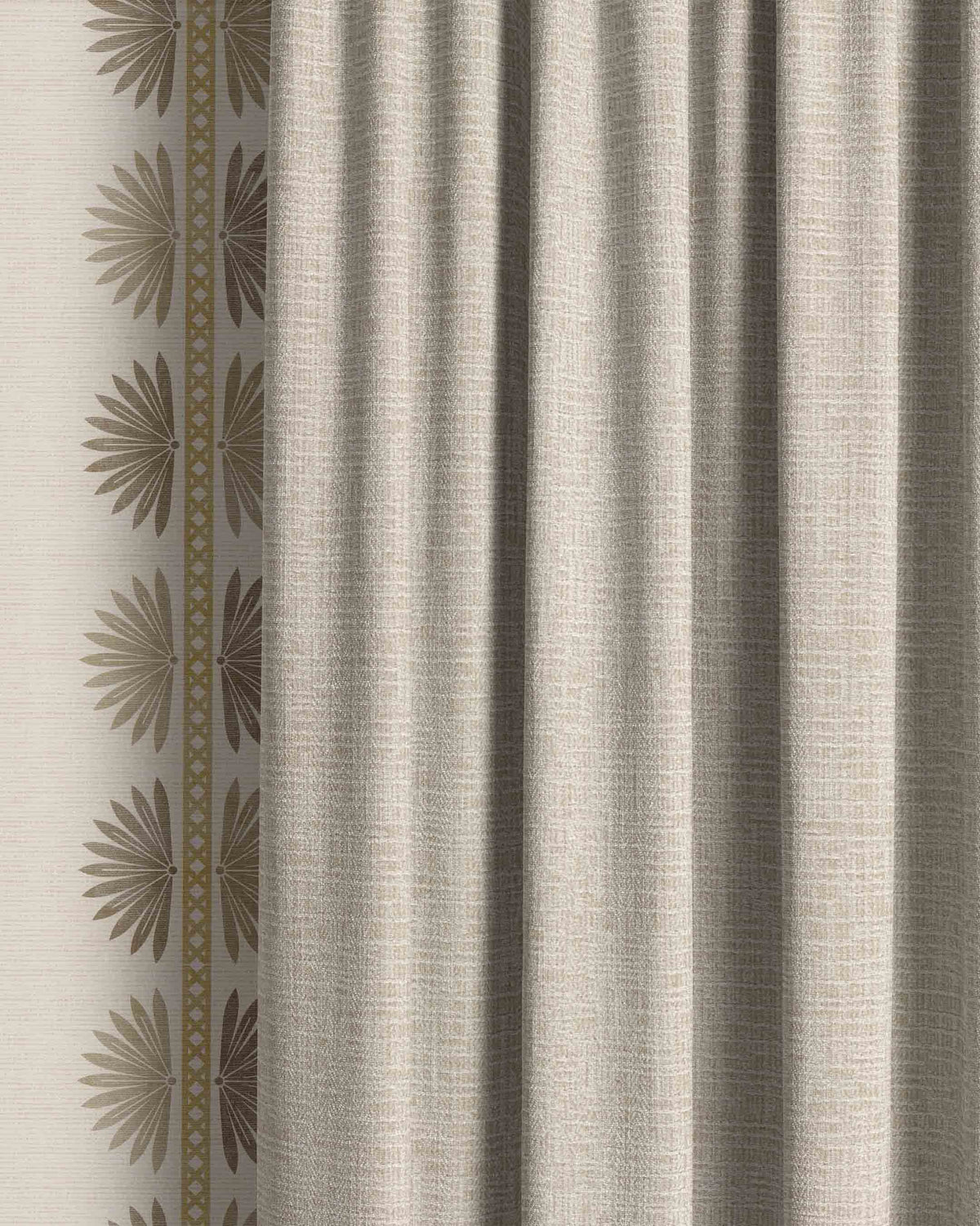 Regency Cream Curtain - Esselle Home