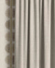 Regency Cream Curtain - Esselle Home