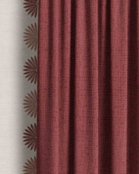 Regency Mulberry Curtain - Esselle Home