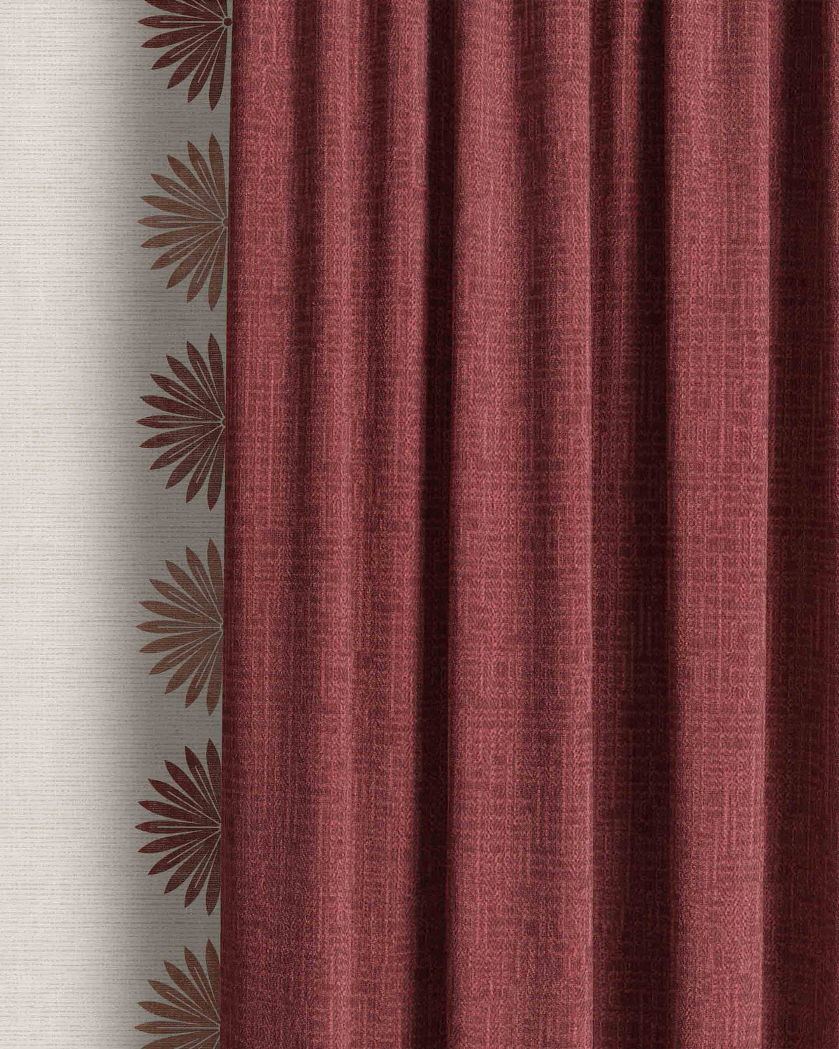 Regency Mulberry Curtain - Esselle Home
