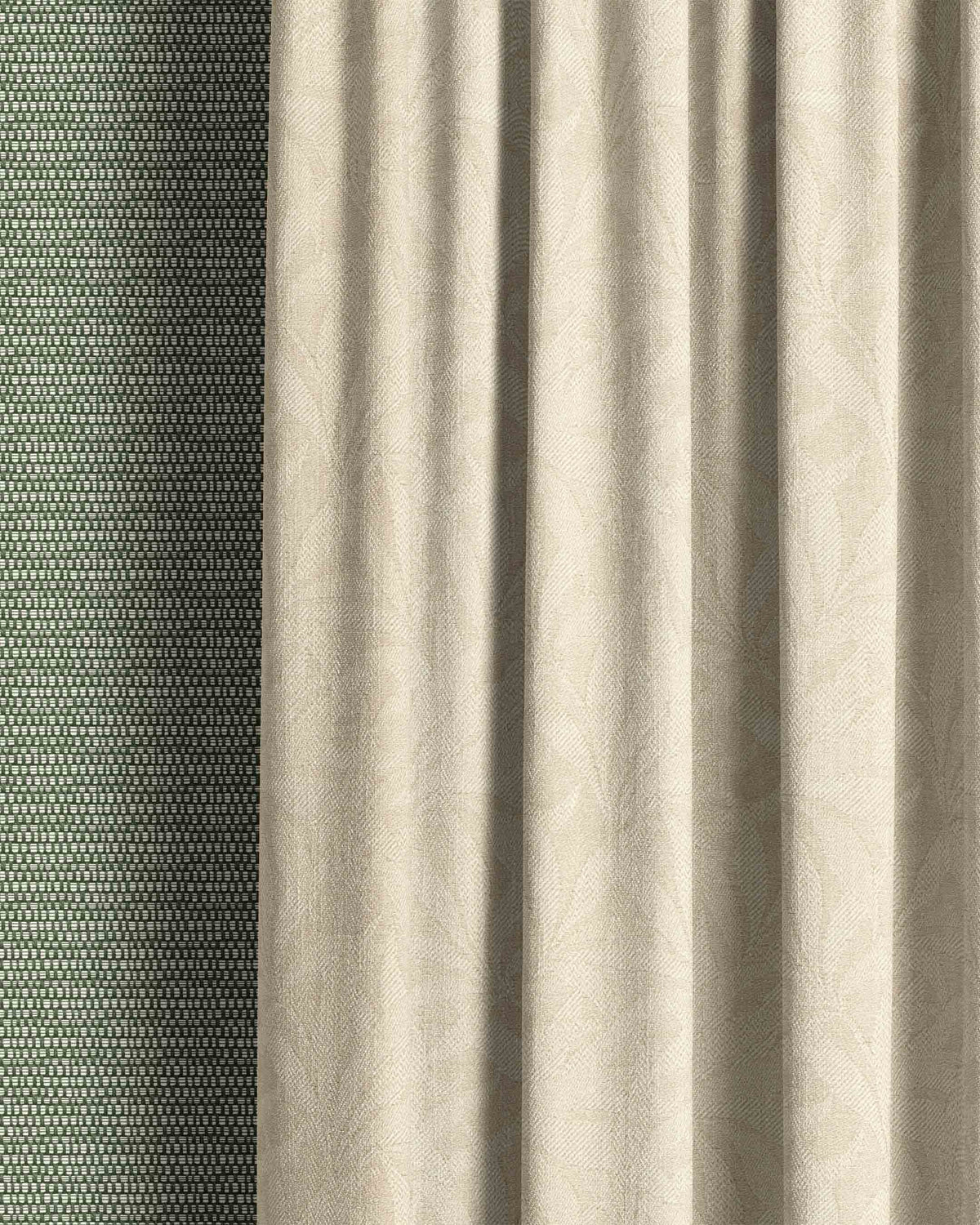 Tampine Natural Curtain - Esselle Home