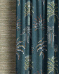 Solana Teal Curtain - Esselle Home