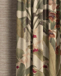 Saffron Natural Curtain - Esselle Home