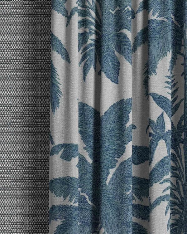 Palmera Blue Fabric
