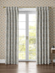 Nima Floral Taupe/Soft Blue Fabric - Esselle Home