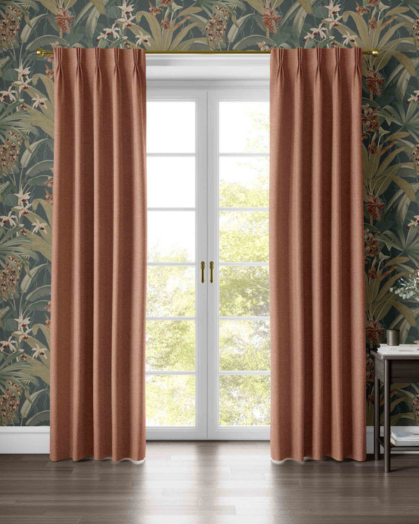 Regency Terracotta Curtain
