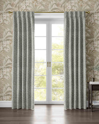 Banyan Slate Curtain - Esselle Home