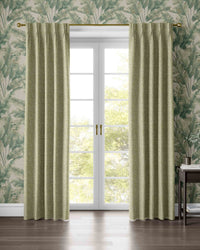 Banyan Green Curtain - Esselle Home