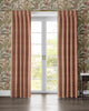 Banyan Spiced Terracotta Curtain - Esselle Home