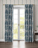 Palmera Blue Curtain - Esselle Home