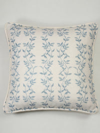 Botanic Vines Slate Blue Cushion - Esselle Home