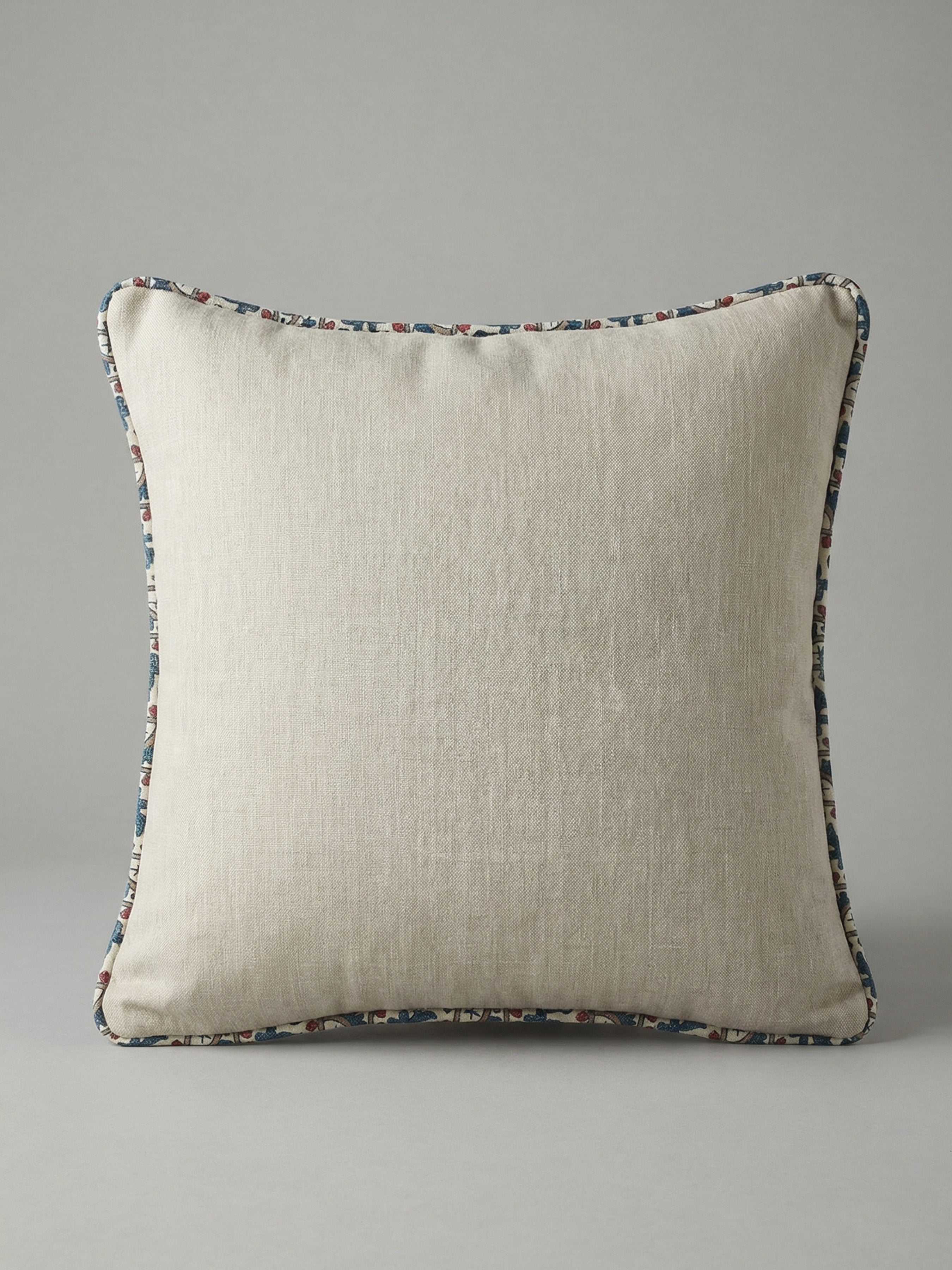 Eden Plain/Veda Oyster Cushion - Esselle Home