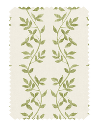 Botanic Vines Spring Green Fabric - Esselle Home