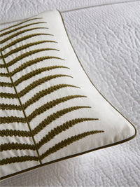 Colonnade Green 60 x 40 cm Cushion - Esselle Home