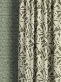 Tampine Dark Green Curtain - Esselle Home