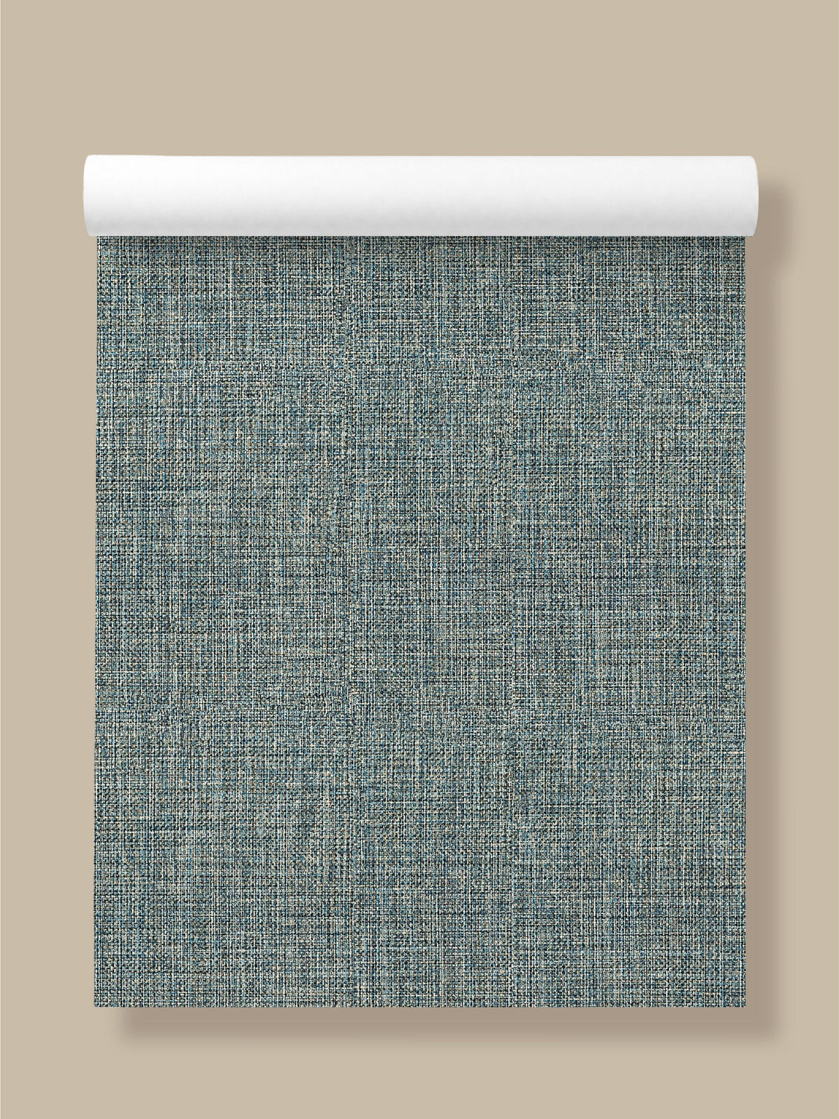 Sentosa Green/Blue Wallpaper | Textured Vinyl Wallpaper - Esselle Home