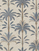 Solana Blue Palm | Tropical Leaf Wallpaper - Esselle Home