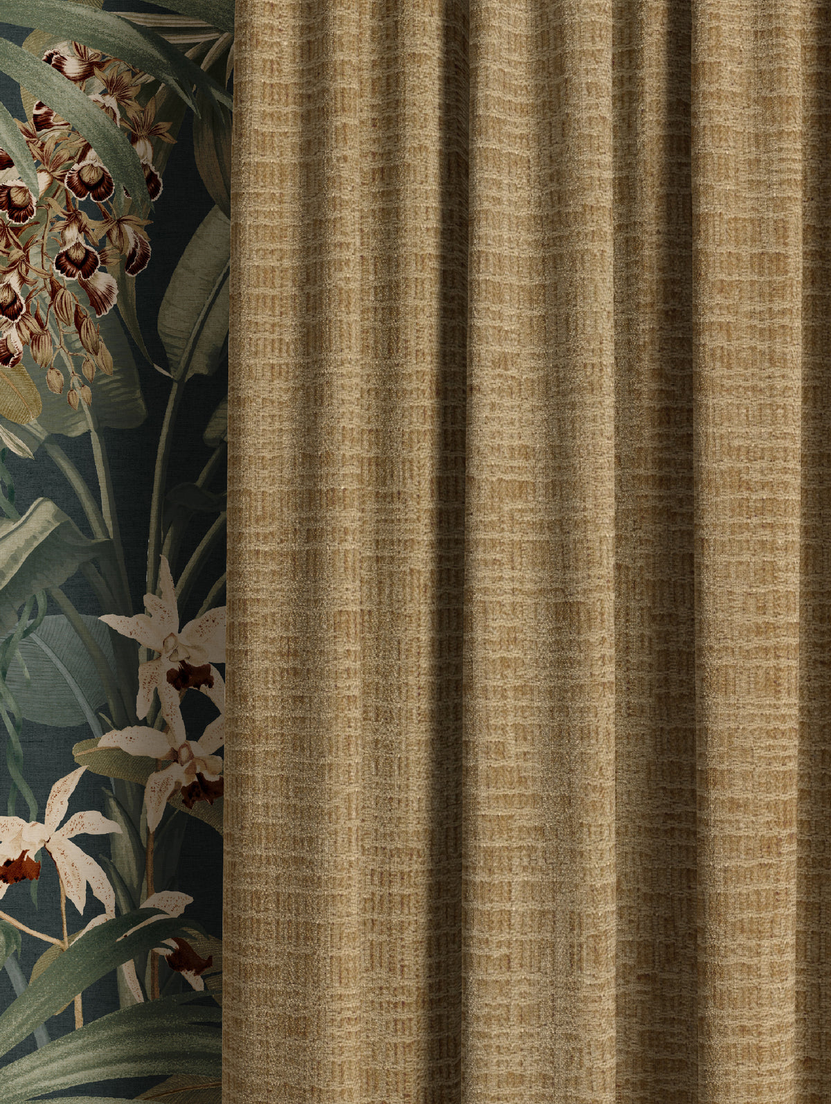 Regency Gold Curtain - Esselle Home