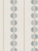 Maris Blue Wallpaper| Fan Leaf Stripe Wallpaper - Esselle Home