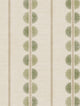 Maris Sage & Green Wallpaper | Fan Leaf Stripe - Esselle Home