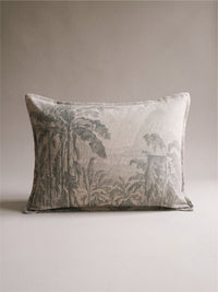 Avena Soft Blue 60 x 40 cm Cushion - Esselle Home