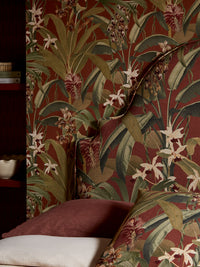 Saffron Terracotta Wallpaper - Esselle Home