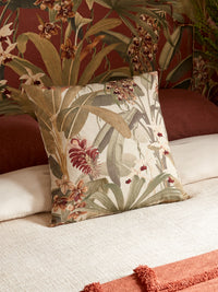Saffron Natural 50 x 50 cm Cushion - Esselle Home