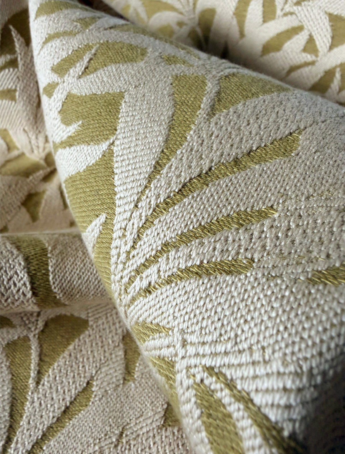 Tampine Olive Green Fabric - Esselle Home