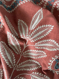 Monsoon Terracotta Fabric - Esselle Home