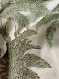 Palmera Green Fabric - Esselle Home