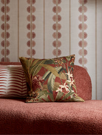 Saffron Terracotta 50 x 50 cm Cushion - Esselle Home