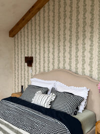 Fern Wave Sage Green Wallpaper - Esselle Home