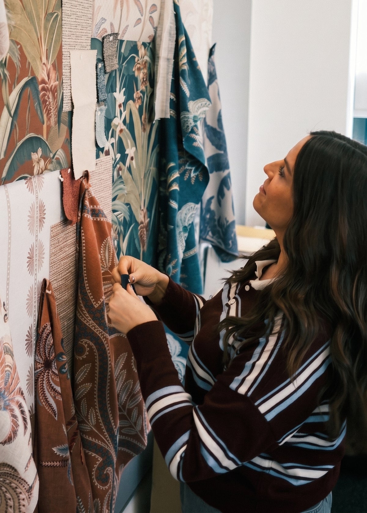 A design being drawn in the Esselle Home studio