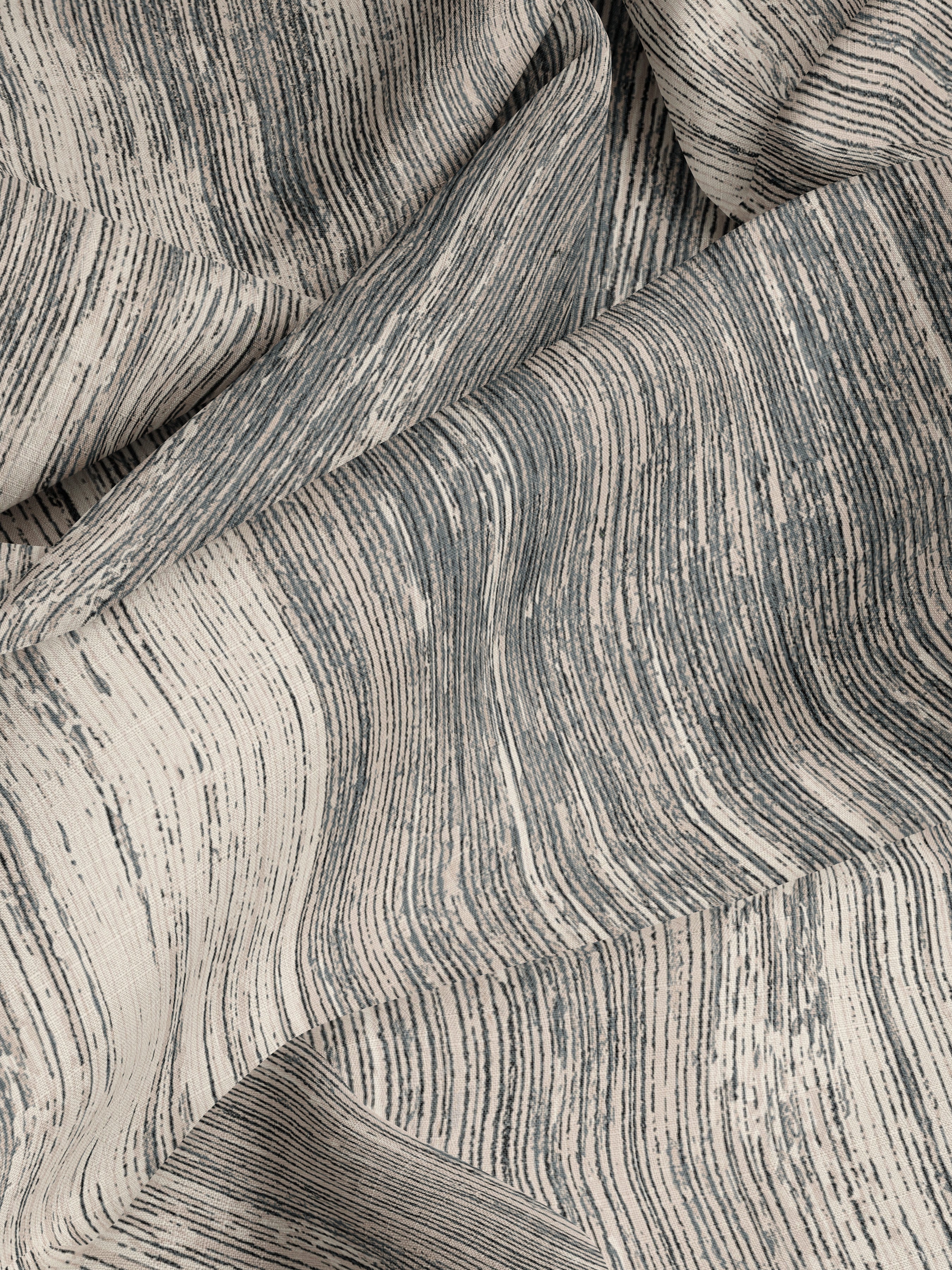 Huttoll Charcoal Fabric