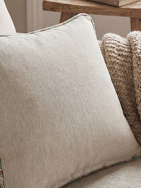 Wallington Floral Moss/Raspberry Cushion - Esselle Home