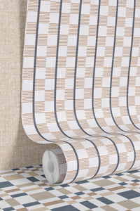 Ponty Mocha Wallpaper