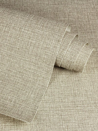 Sentosa Soft Brown Wallpaper | Textured Vinyl Wallpaper - Esselle Home