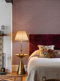 Artisan Weave Mulberry Wallpaper